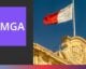 MGA logo beside the Maltese flag flying above a historic limestone building, illustrating Malta's gaming tax and VAT changes